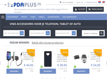 Tablet Screenshot of pdaplus.nl